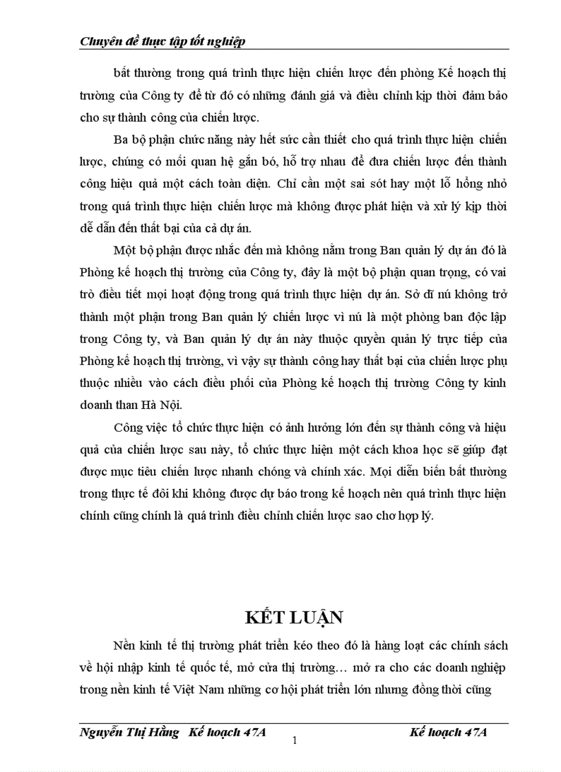 image for page Chiến lược mở rộng thị trường của Công ty kinh doanh than Hà Nội đến năm 2015