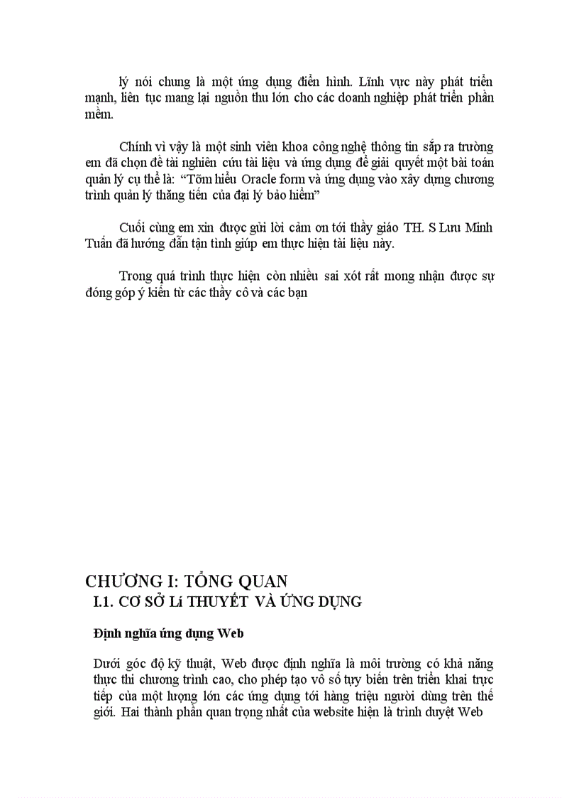 image for page Tìm hiểu Oracle form và ứng dụng vào xây dựng chương trình quản lý thăng tiến của đại lý bảo hiểm