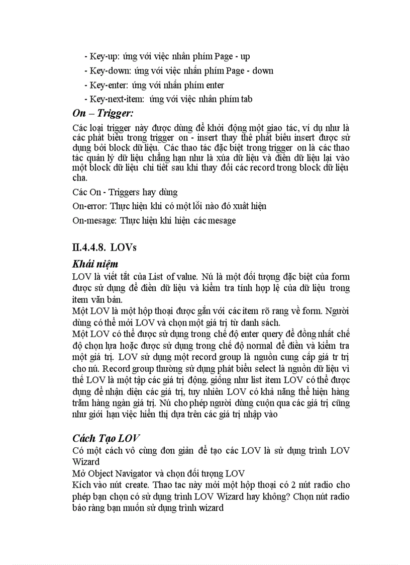 image for page Tìm hiểu Oracle form và ứng dụng vào xây dựng chương trình quản lý thăng tiến của đại lý bảo hiểm