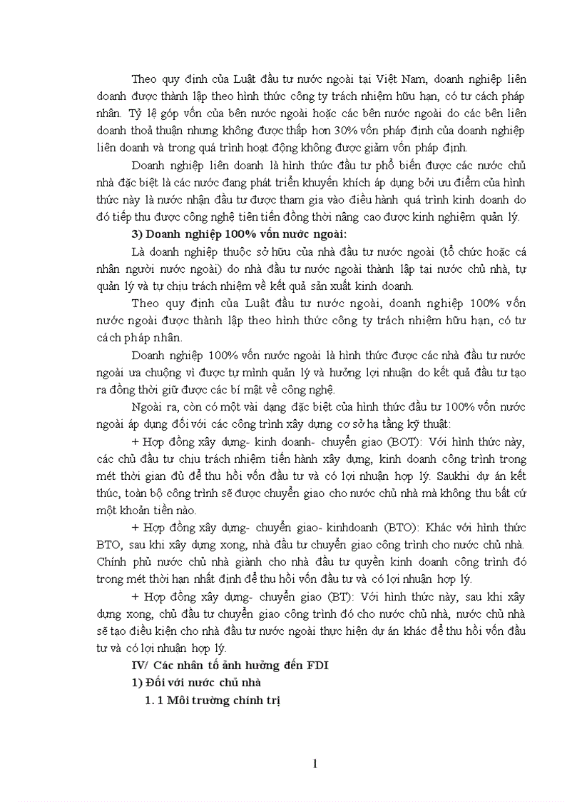 Một số giải pháp nhằm nâng cao vai trò tích cực FDI ở Việt Nam trong thời gian tới