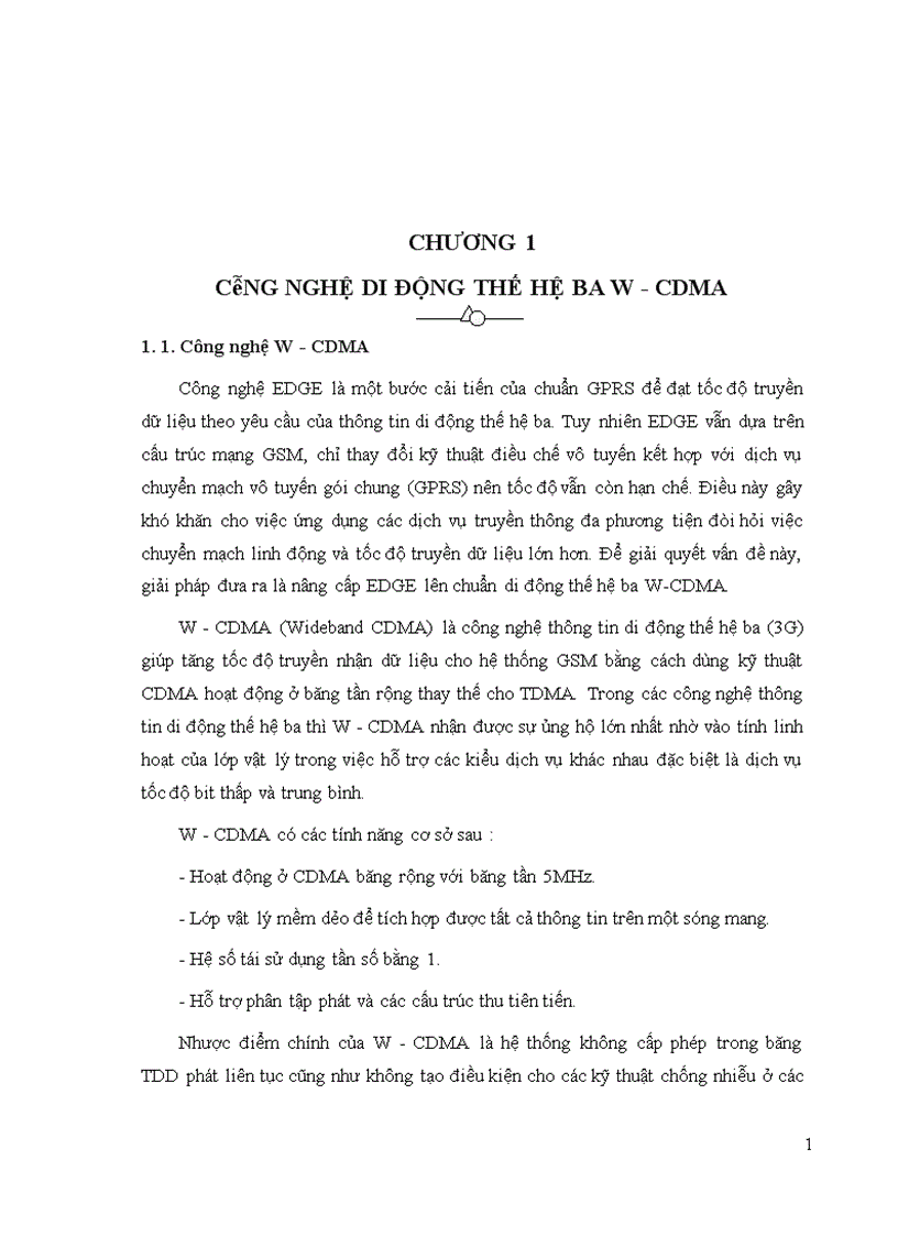 image for page Công nghệ di động thế hệ ba w cdma