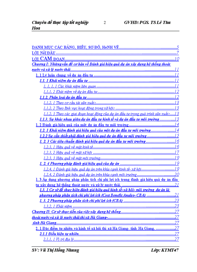 image for page Đánh giá hiệu quả Dự án đầu tư xây dựng Hệ thống thoát nước và xử lý nước thải Thị xã Hà Giang tỉnh Hà Giang