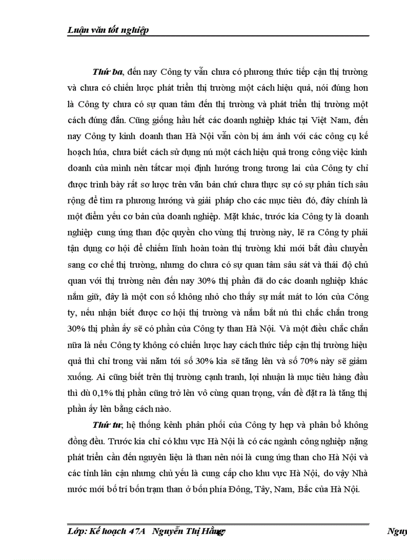 image for page Chiến lược mở rộng thị trường của Công ty kinh doanh than Hà Nội đến năm 2015 1