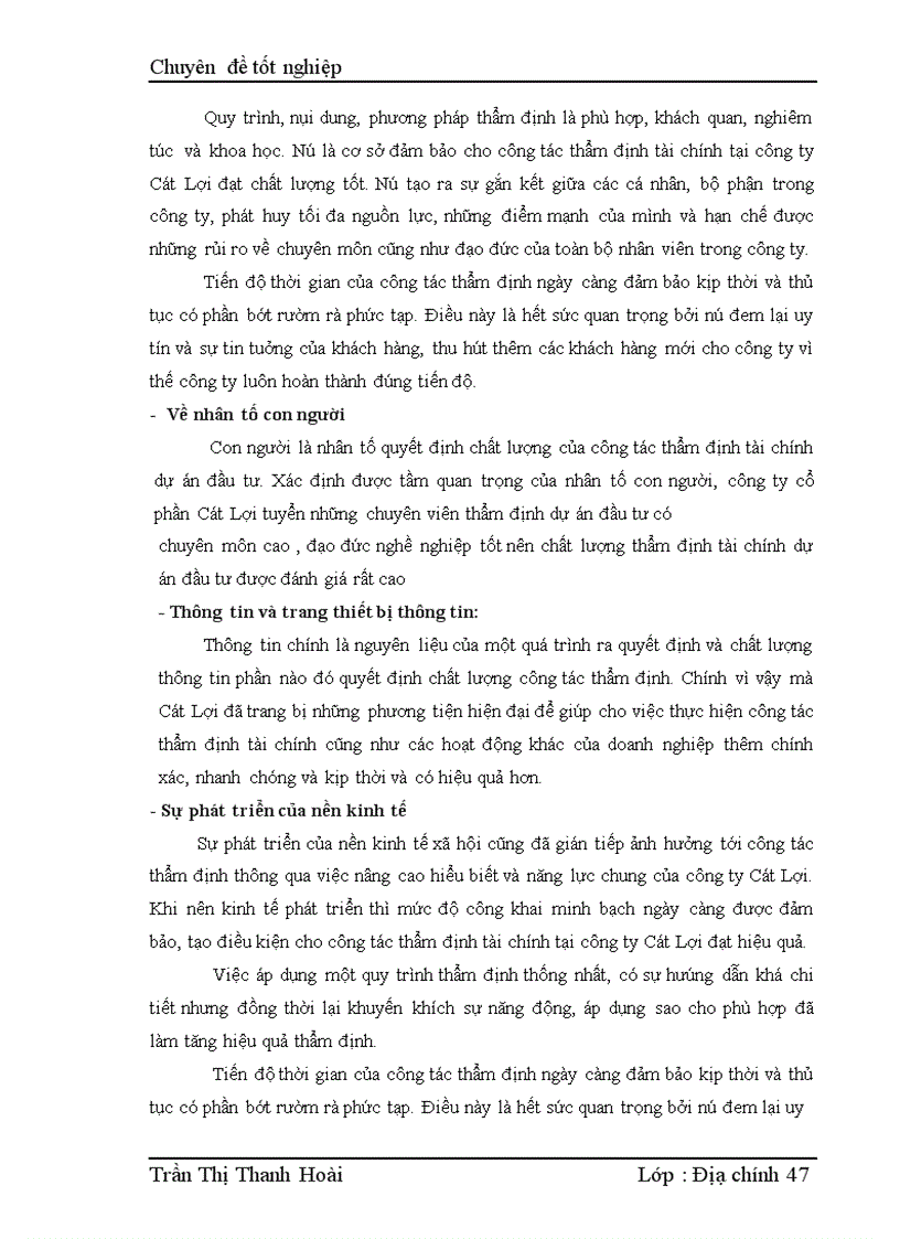 image for page Hoàn thiện công tác thẩm định dự án đầu tư có sử dụng đất tại công ty cổ phần tư vấn xây dựng và thương mại Cát Lợi lấy ví dụ thẩm định dự án nhà máy Phôi cán thép Đắk Ý