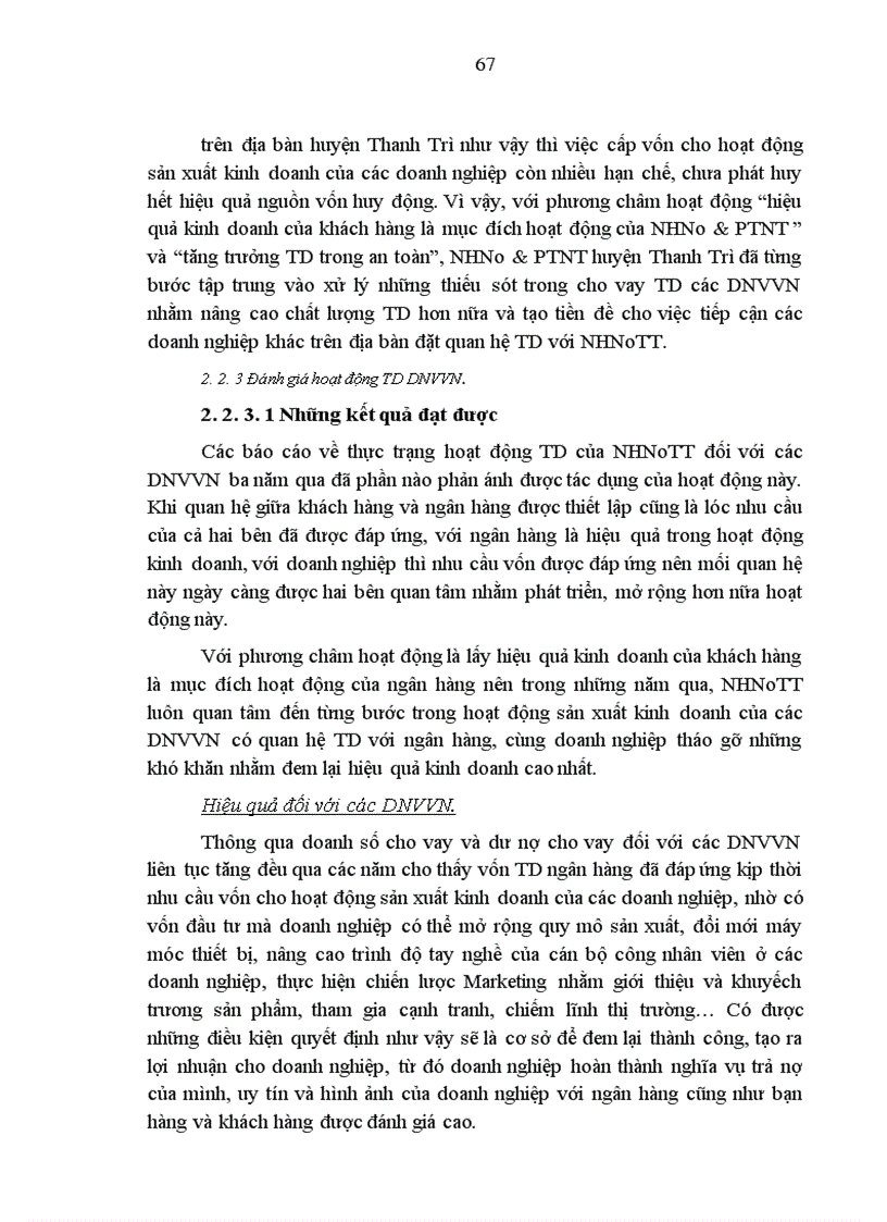 image for page Giải pháp nhằm mở rộng tín dụng đối với các DNVVN tại NHNo PTNT huyện Thanh Trì Hà Nội