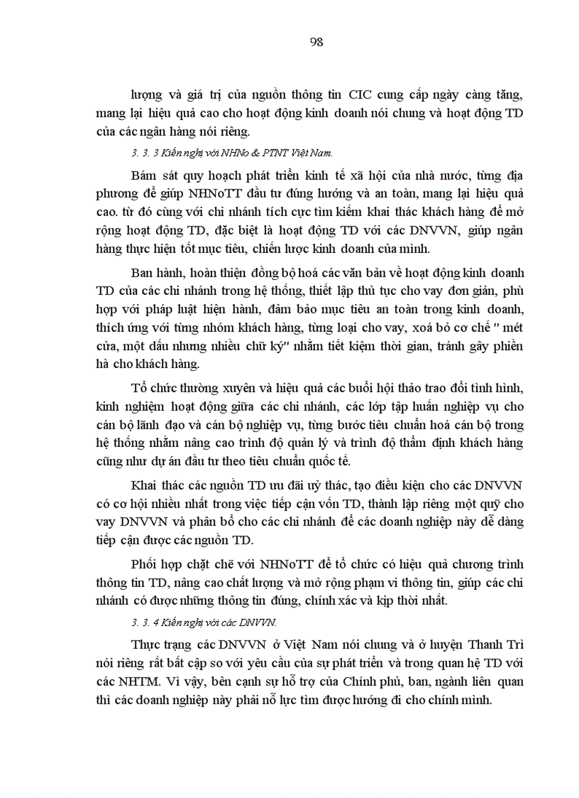 image for page Giải pháp nhằm mở rộng tín dụng đối với các DNVVN tại NHNo PTNT huyện Thanh Trì Hà Nội