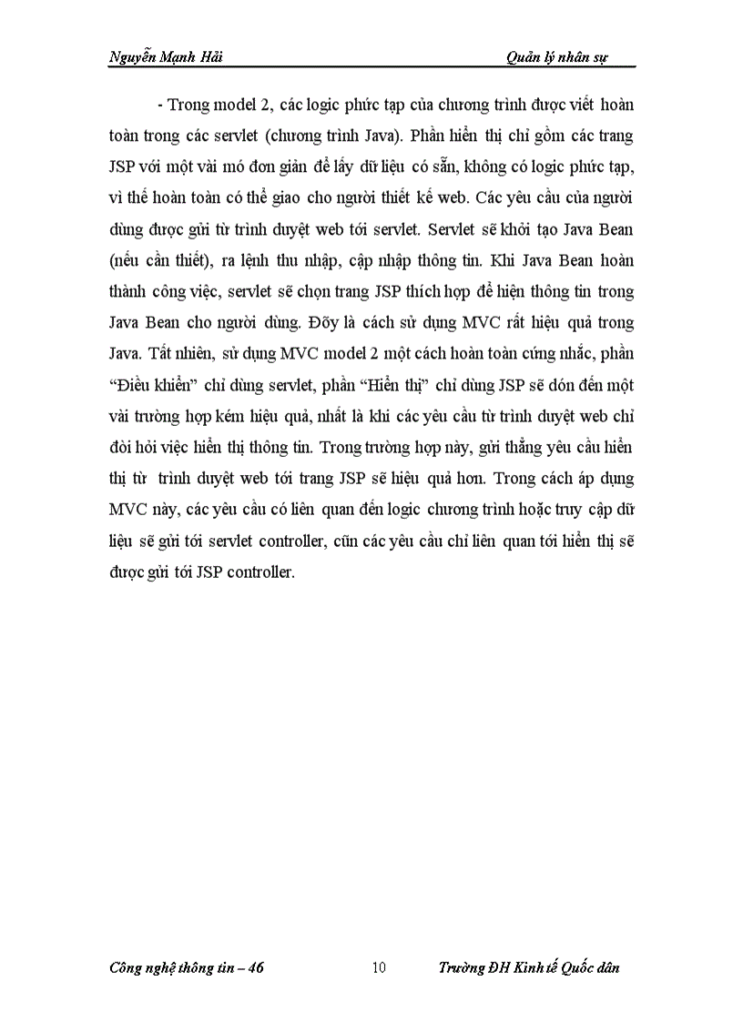 image for page Cấu trúc chương trình được áp dụng mô hình mvc