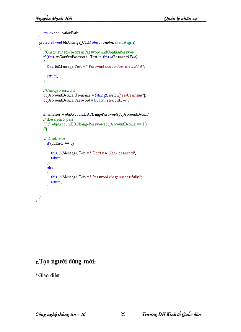 image for page Cấu trúc chương trình được áp dụng mô hình mvc