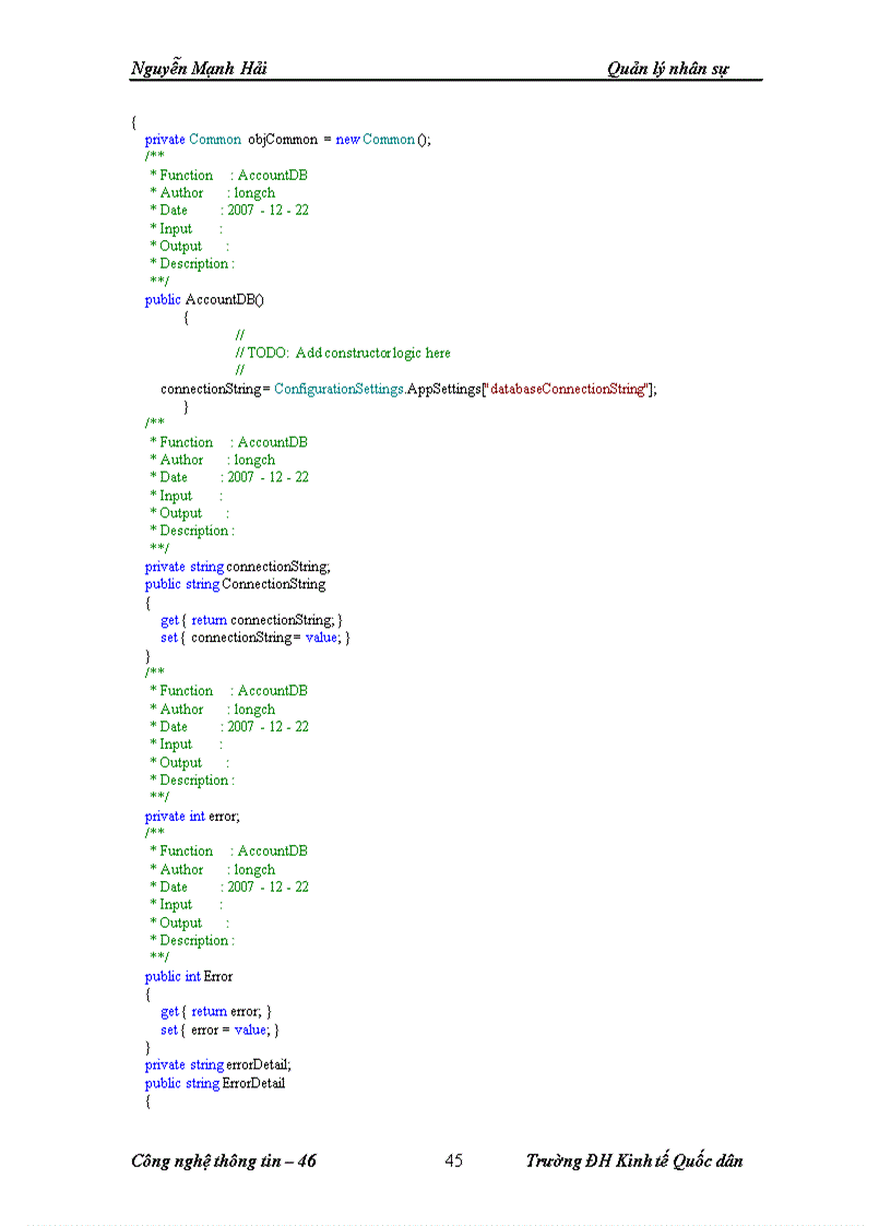 image for page Cấu trúc chương trình được áp dụng mô hình mvc