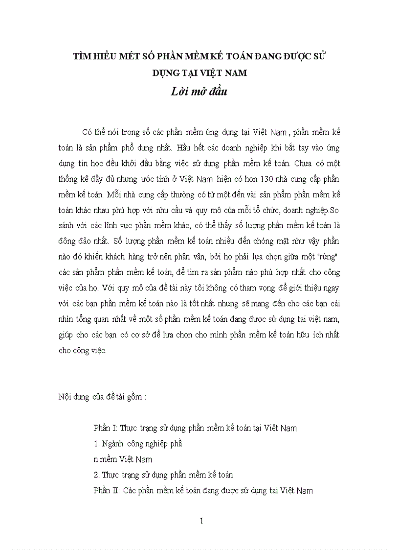 image for page Các phần mềm kế toán đang được sử dụng tại Việt Nam