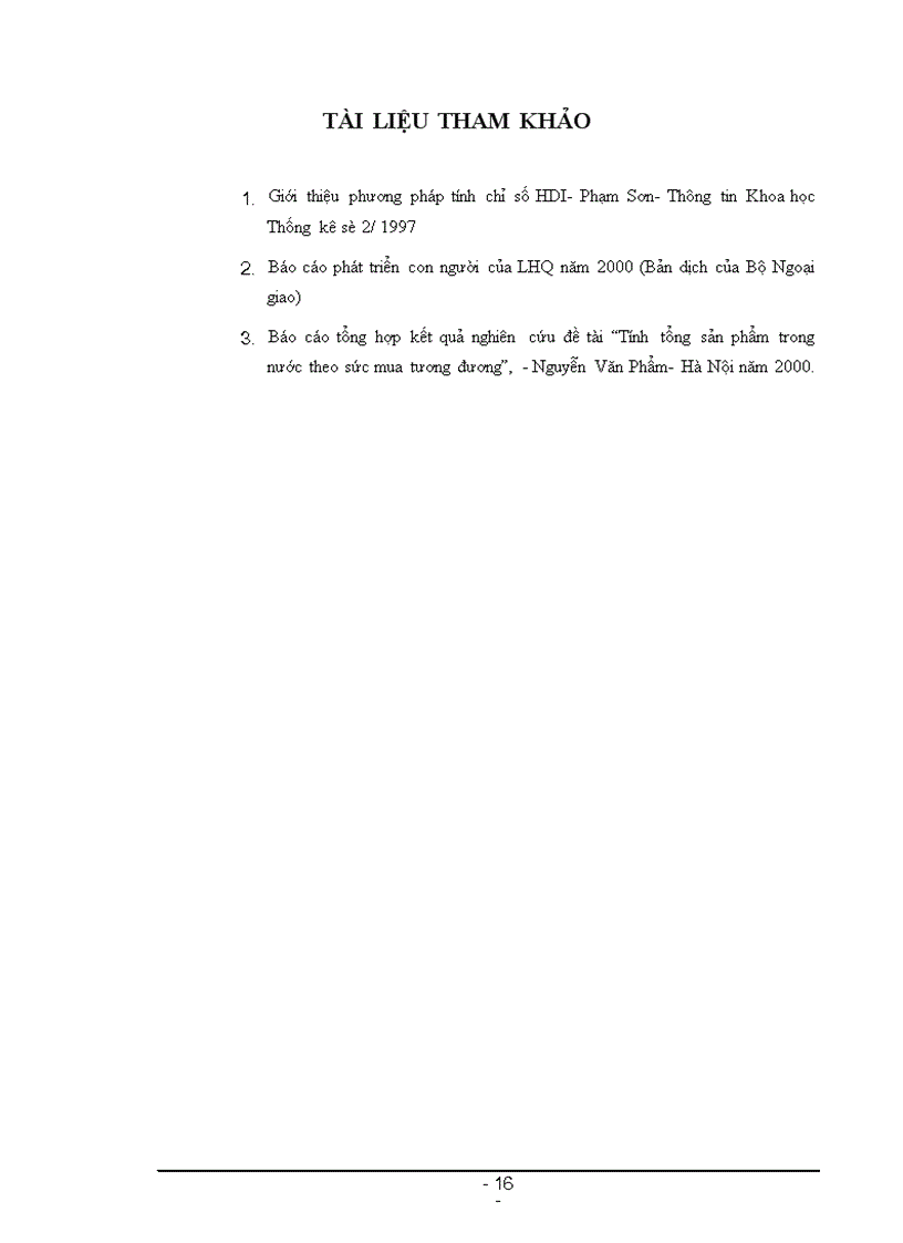 image for page Các chỉ tiêu phản ánh nhu cầu cơ bản của con người