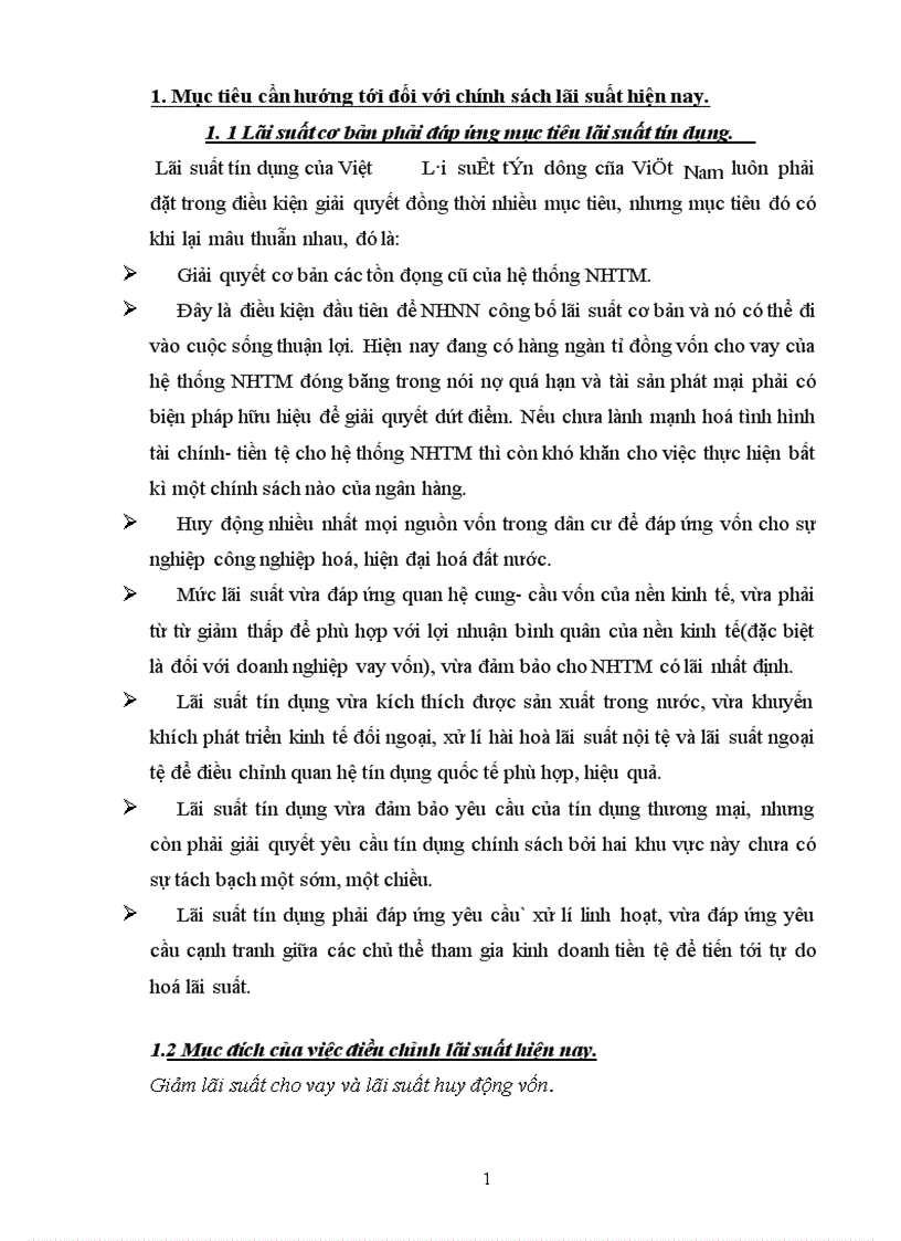 image for page Lãi suất và vấn đề tự do hoá lãi suất ở Việt Nam hiện nay