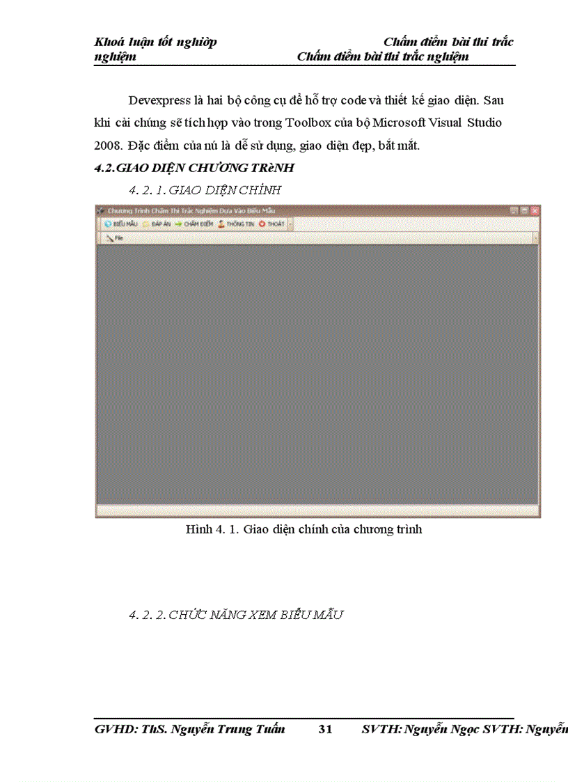 image for page Xây dựng phần mềm chấm điểm bài thi trắc nghiệm dựa vào biểu mẫu