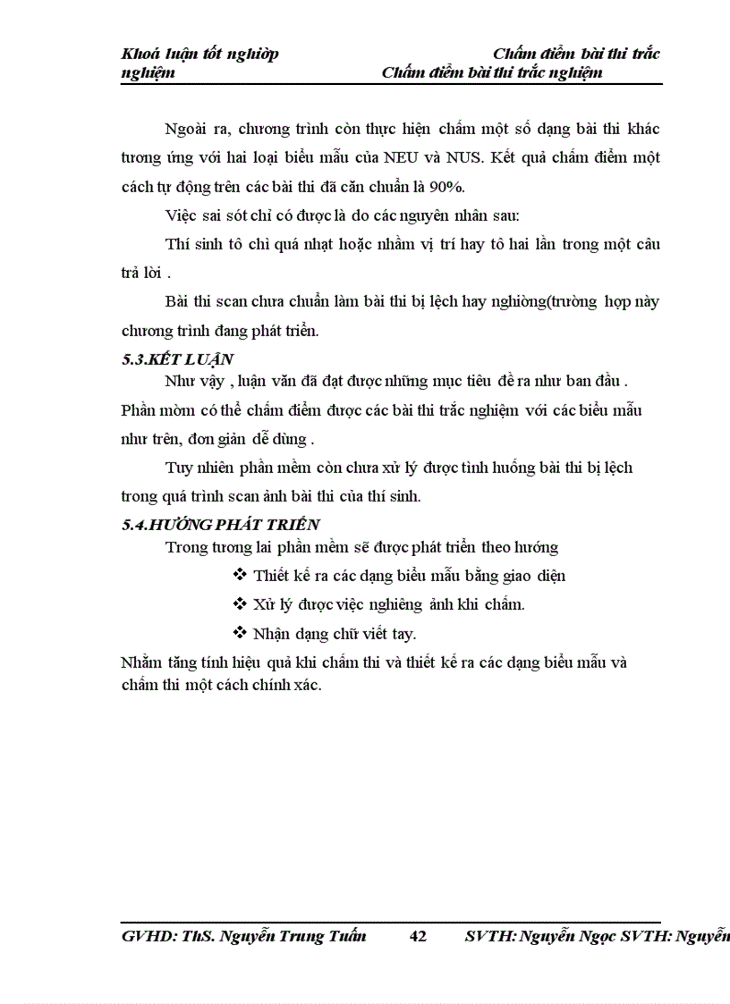 image for page Xây dựng phần mềm chấm điểm bài thi trắc nghiệm dựa vào biểu mẫu