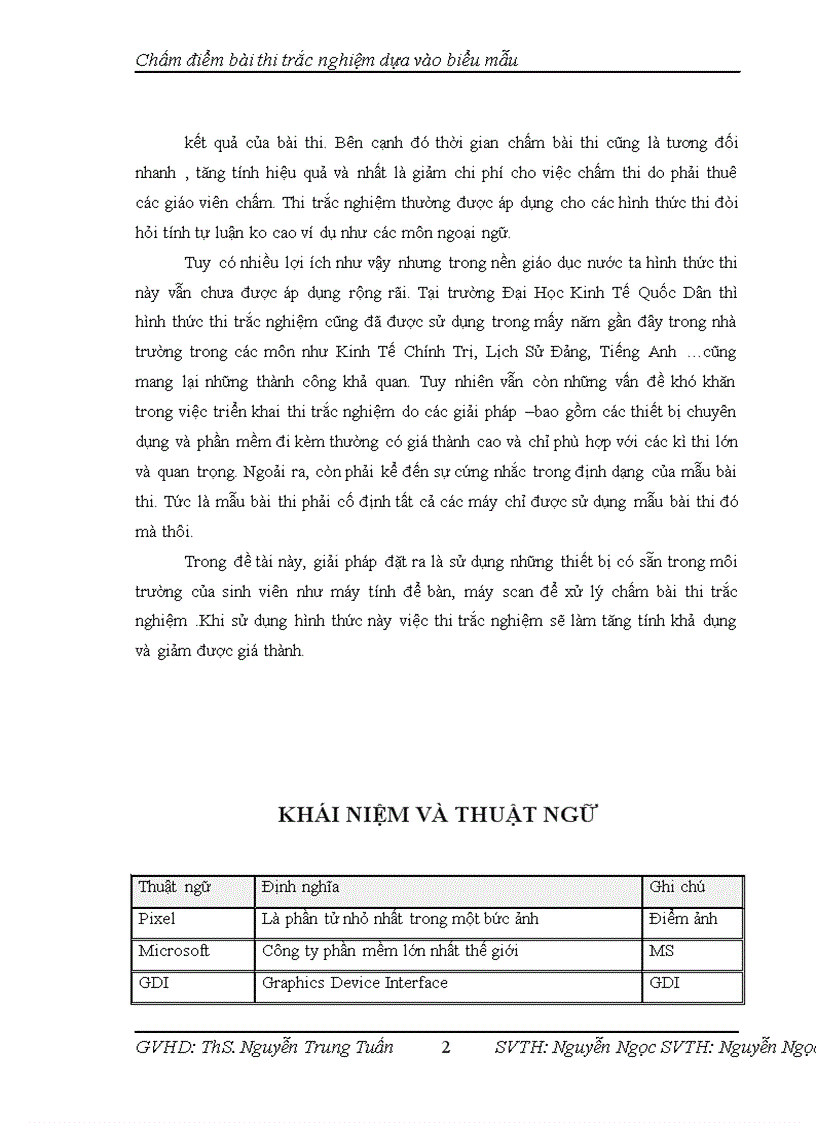 image for page Xây dựng phần mềm chấm điểm bài thi trắc nghiệm dựa vào biểu mẫu 1