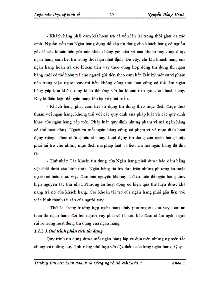 image for page Nâng cao chất lượng phân tích tín dụng tại Ngân hàng Phương Nam chi nhánh Đống Đa
