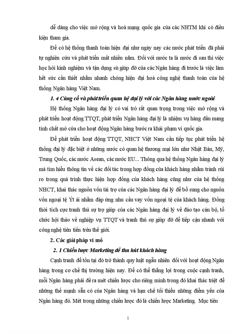 image for page Những vấn đề chung về Thanh toán quốc tế của Ngân hàng thương mại