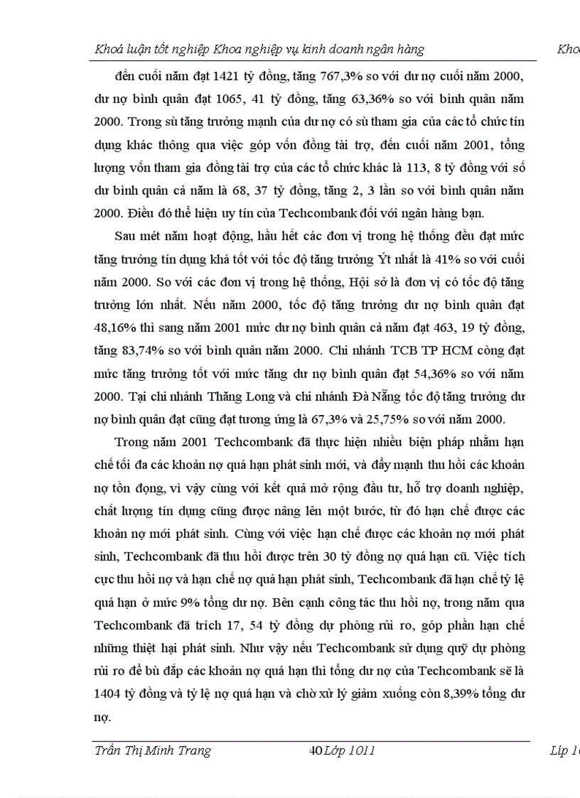 image for page Giải pháp nâng cao hiệu quả tín dụng ngân hàng đối với DNVN ở ngân hàng thương mại cổ phần Kỹ Thương