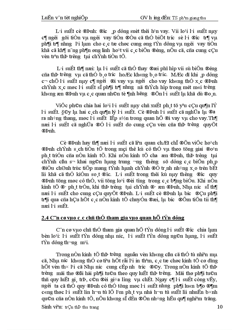 image for page cơ chế lãi suất thực trạng và phương hướng hoàn thiện