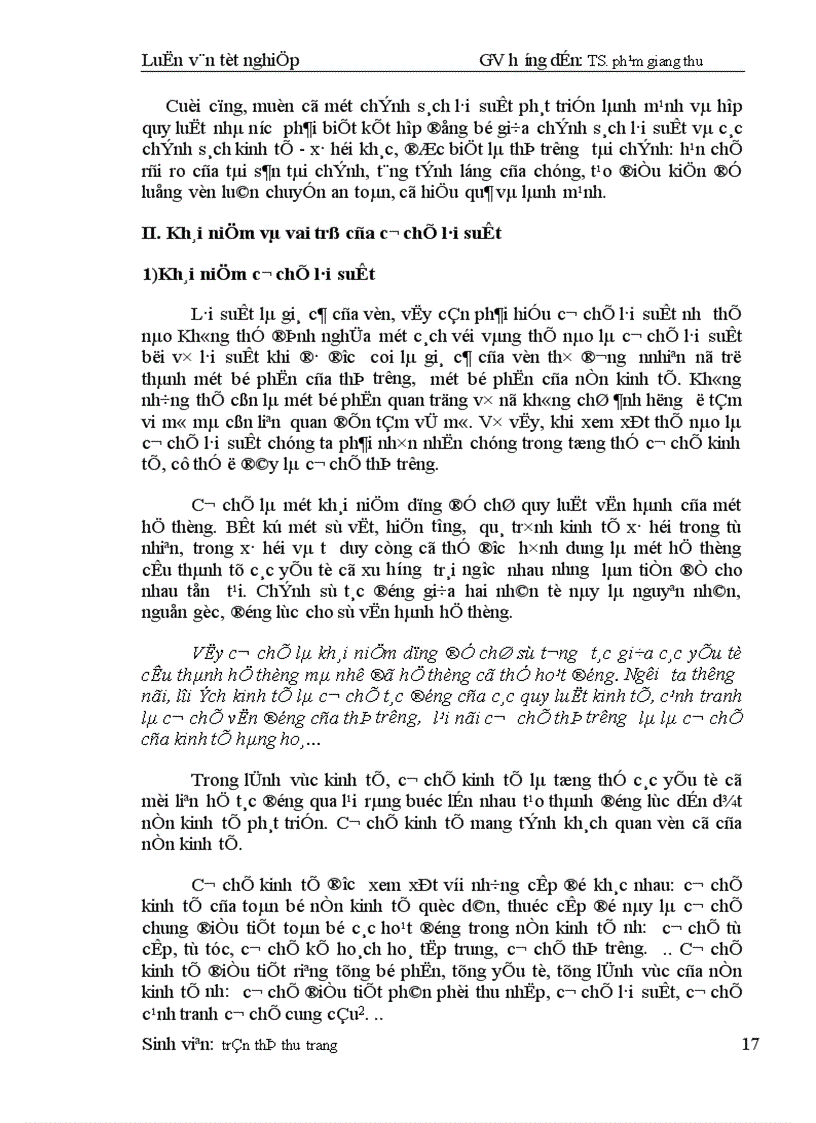 image for page cơ chế lãi suất thực trạng và phương hướng hoàn thiện