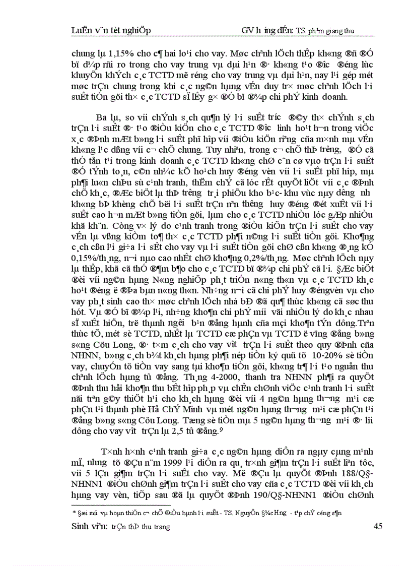 image for page cơ chế lãi suất thực trạng và phương hướng hoàn thiện