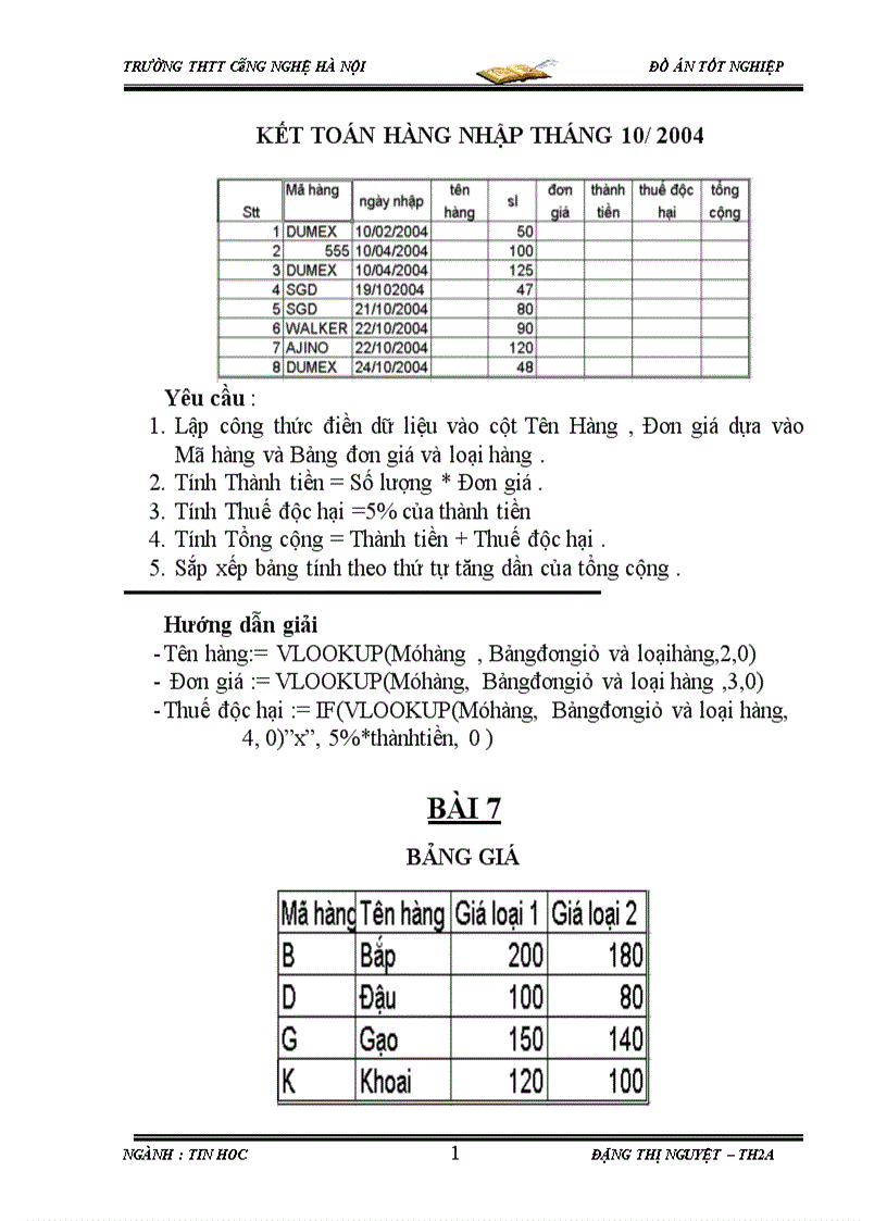 image for page Giáo Trình Điển Tử Excel