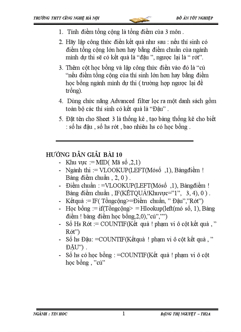 image for page Giáo Trình Điển Tử Excel