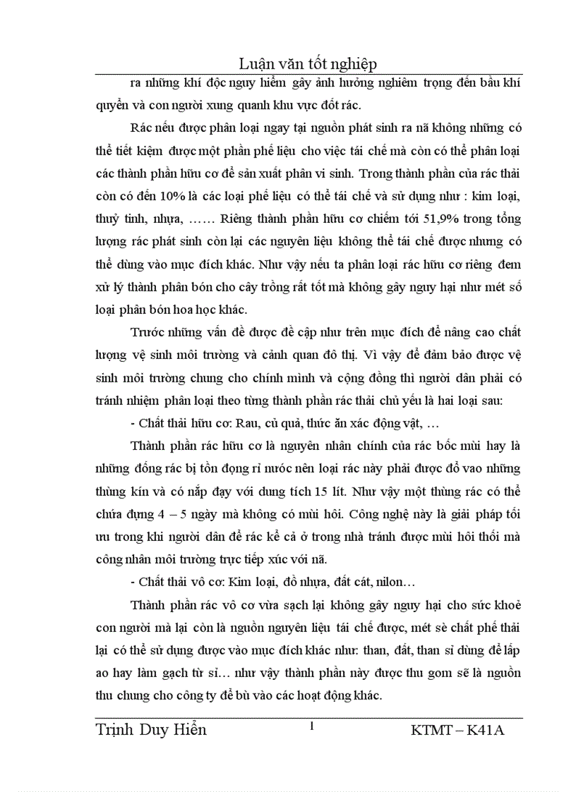 image for page Bước đầu nghiên cứu mô hình thu gom vận chuyển và quản lý chất thải rắn sinh hoạt của Công ty Thị Chính thị xã Thái Bình