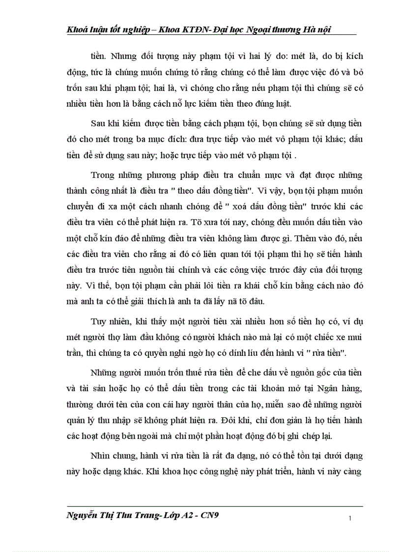 image for page Rửa tiền và chống rửa tiền hiện tượng giải pháp ở các nước trên thế giới và Việt Nam
