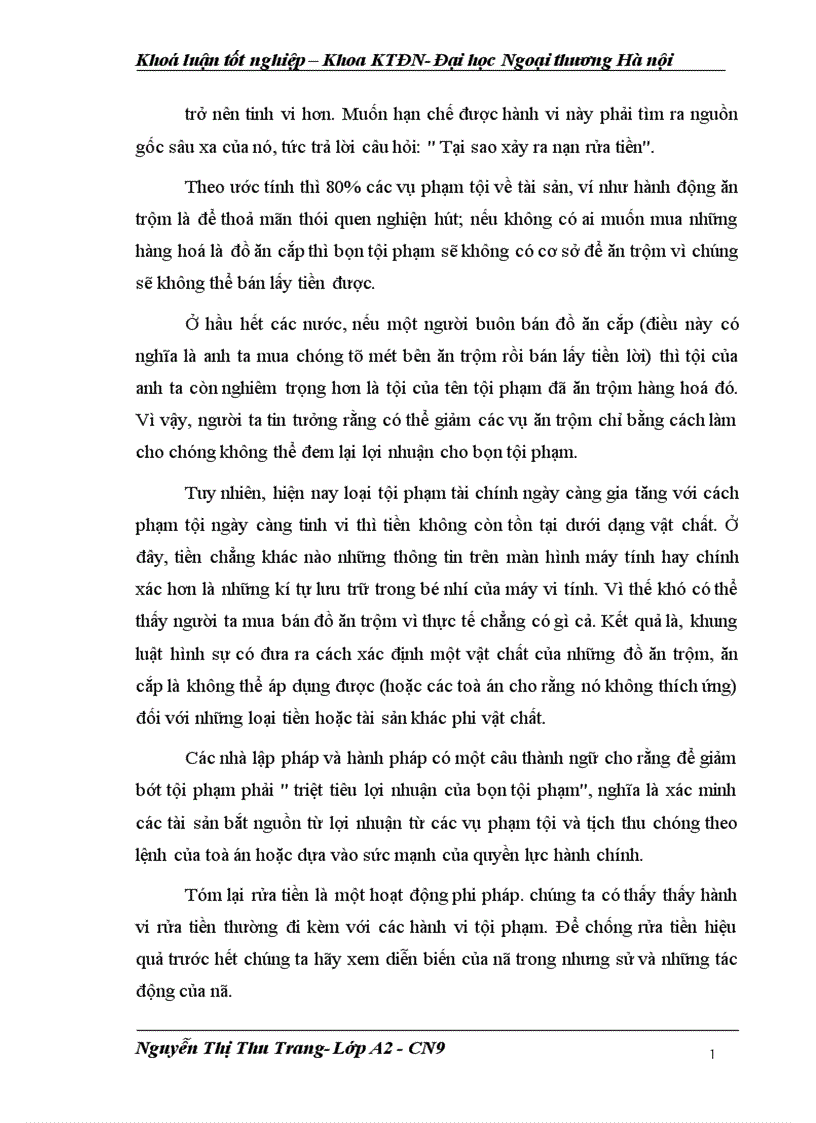 image for page Rửa tiền và chống rửa tiền hiện tượng giải pháp ở các nước trên thế giới và Việt Nam