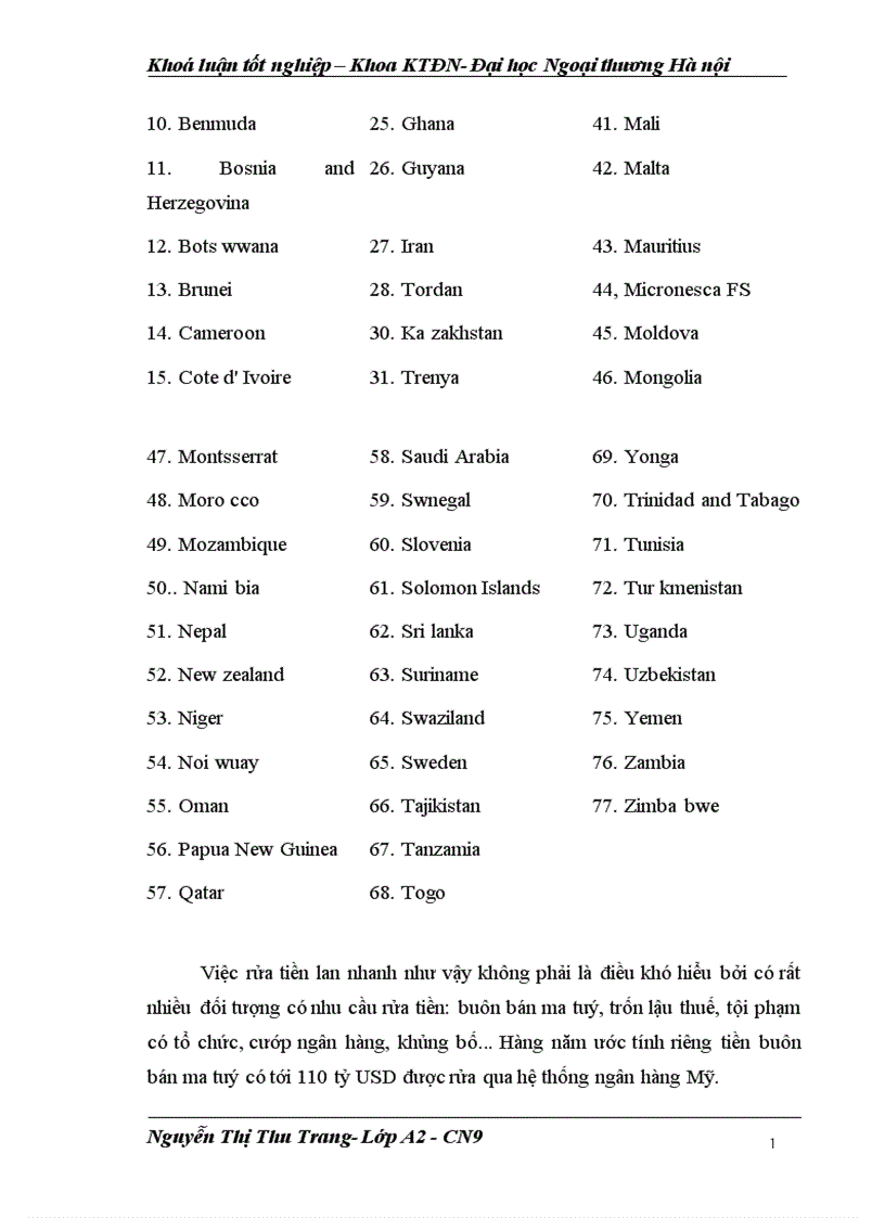 image for page Rửa tiền và chống rửa tiền hiện tượng giải pháp ở các nước trên thế giới và Việt Nam