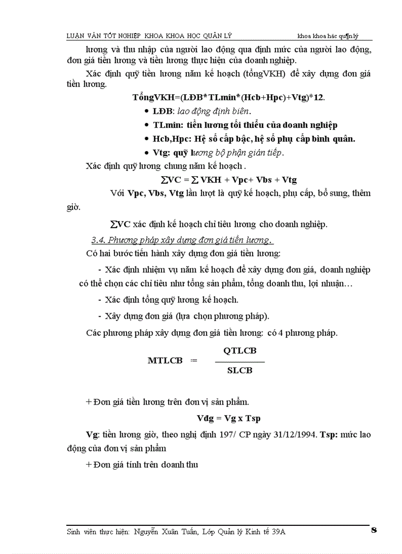 image for page Hoàn thiện công tác tổ chức tiền lương ở Công ty Vật tư Vận tải Xi măng