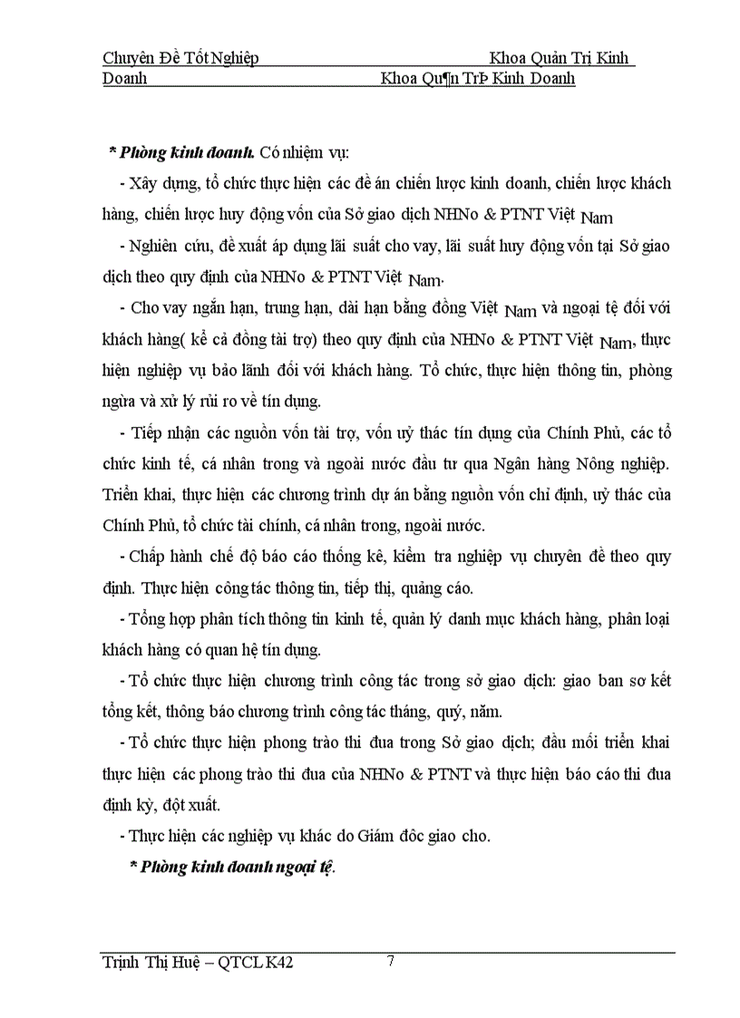 image for page Thực trạng chất lượng và quản lý chất lượng dịch vụ tín dụng tại sở giao dịch nhno ptnt việt nam