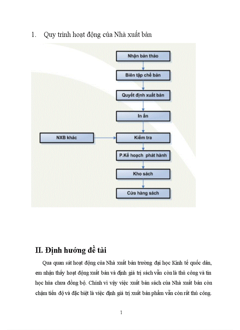 image for page Phân tích và thiết kế hệ thống thông tin quản lý quy trình xuất bản và định giá xuất bản phẩm tại nhà xuất bản trường đại học Kinh tế Quốc dân