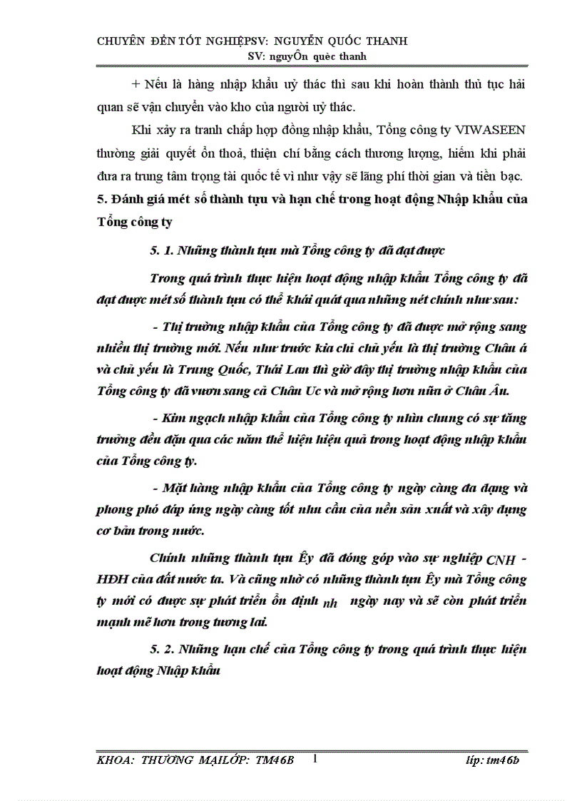 image for page Hoàn thiện hoạt động nhập khẩu máy móc thiết bị tại Tổng công ty đầu tư xây dựng cấp thoát nước và môi trường Việt Nam VIWASEEN