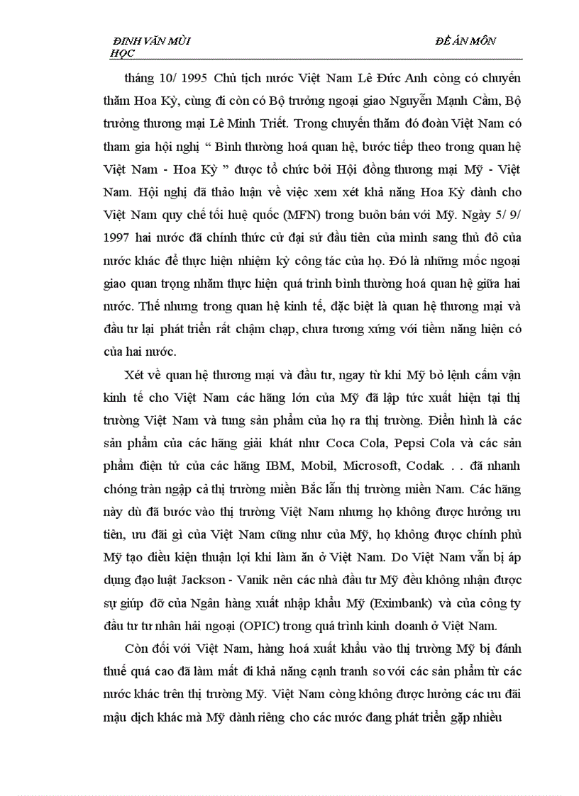 image for page ảnh hưởng của Hiệp định thương mại Việt Nam Hoa Kỳ đối với xuất khẩu của Việt Nam sang thị trường Mỹ