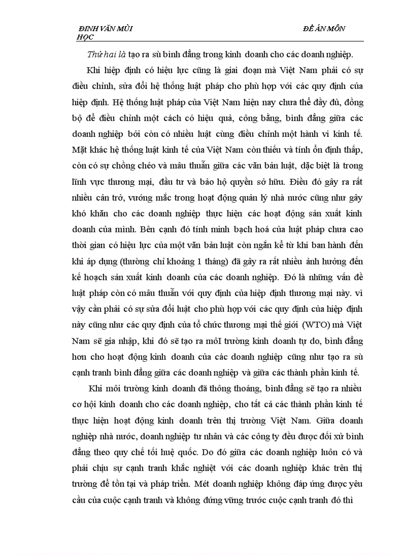 image for page ảnh hưởng của Hiệp định thương mại Việt Nam Hoa Kỳ đối với xuất khẩu của Việt Nam sang thị trường Mỹ