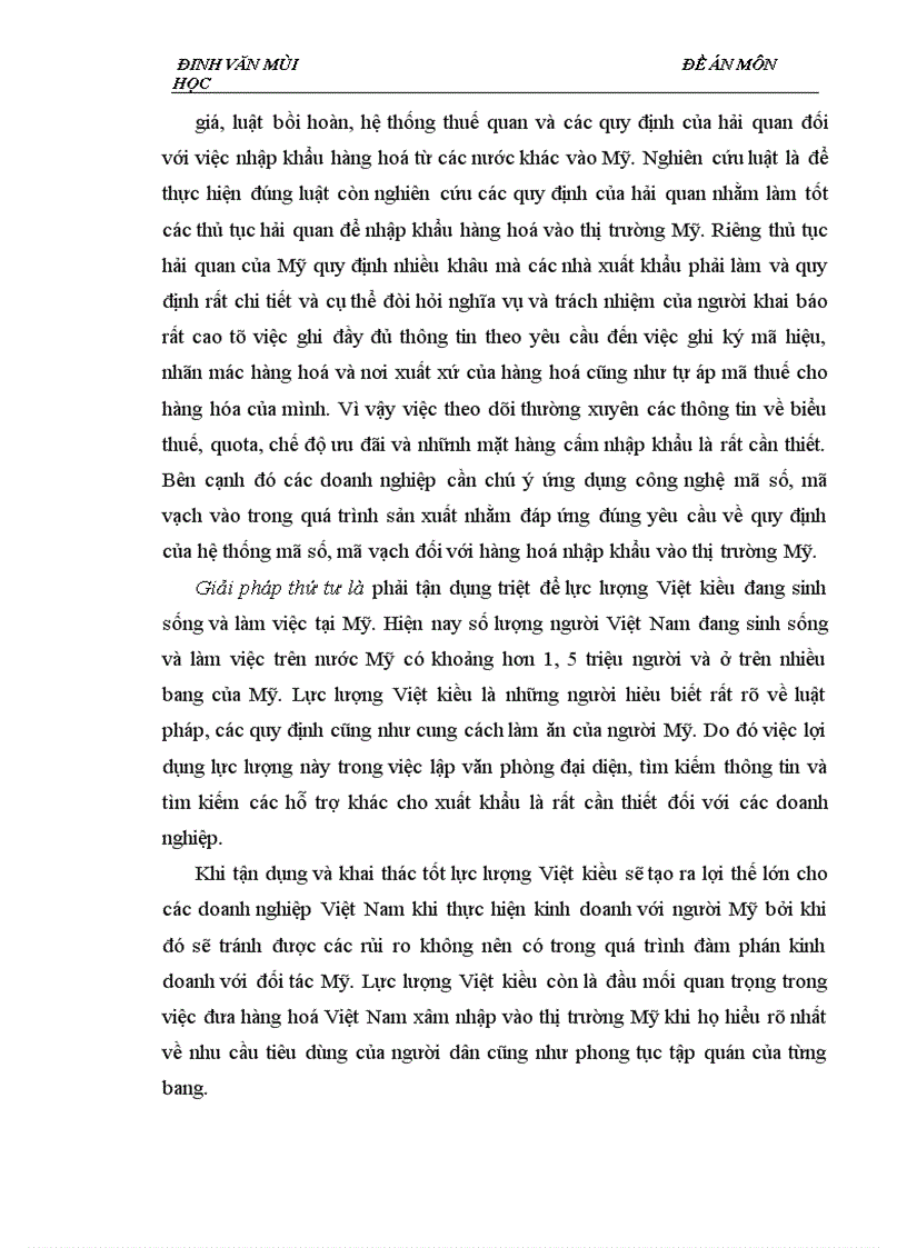 image for page ảnh hưởng của Hiệp định thương mại Việt Nam Hoa Kỳ đối với xuất khẩu của Việt Nam sang thị trường Mỹ