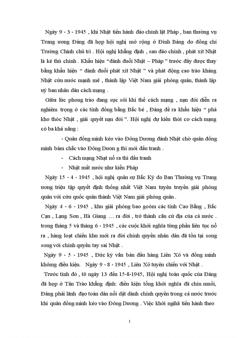 image for page trình bày quá trình chỉ đạo chiến lược cách mạng của Đảng trong thời kỳ 1930 1945