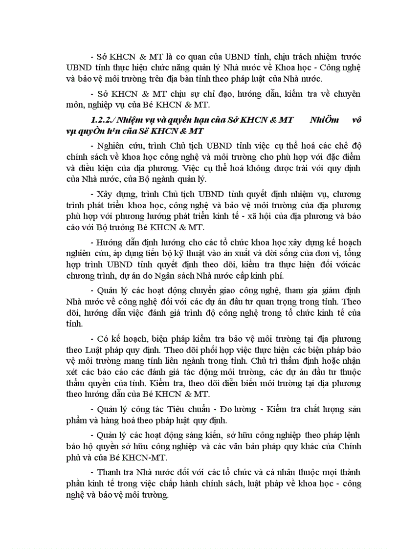 image for page Báo cáo thực tập tổng hợp của Sở KHCN MT tỉnh Hải Dương