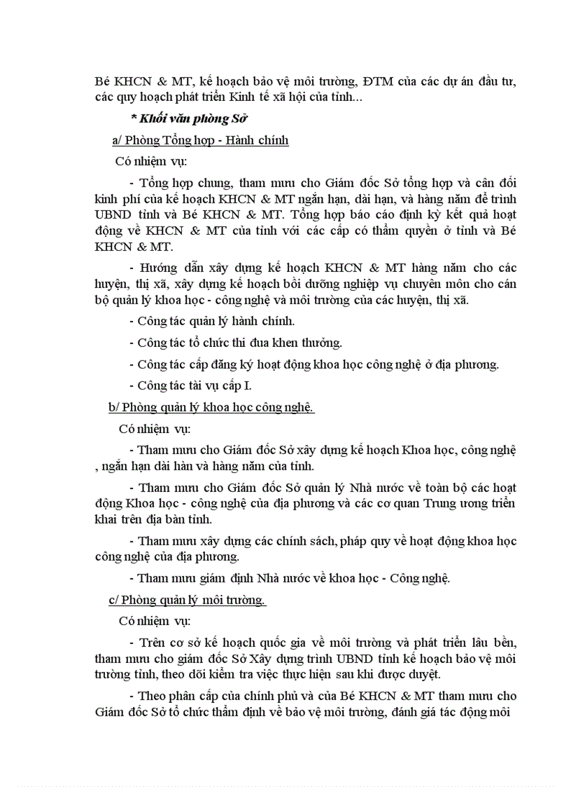 image for page Báo cáo thực tập tổng hợp của Sở KHCN MT tỉnh Hải Dương