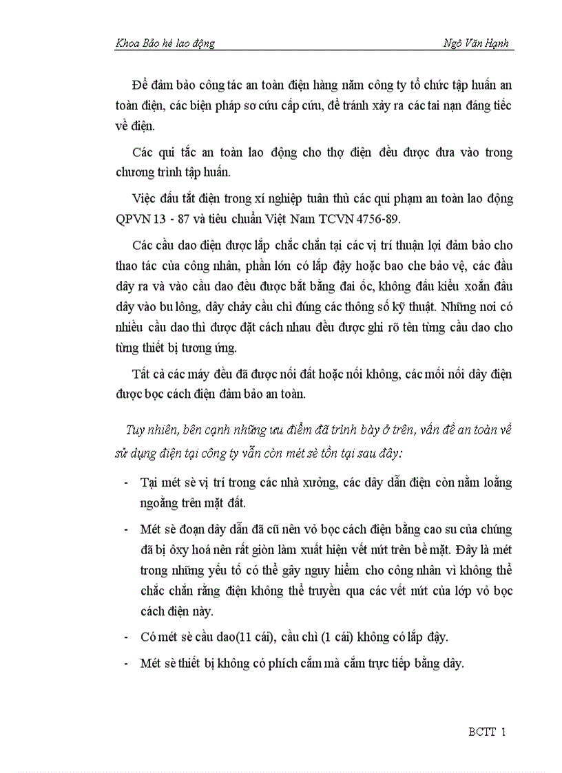 image for page Thực trạng công tác BHLĐ tại doanh nghiệp