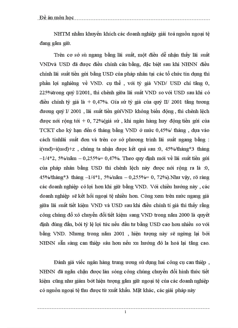 image for page ảnh hưởng của tình trạng đô la hoá đối với nền kinh tế Việt Nam nguyên nhân và giải pháp khắc phục