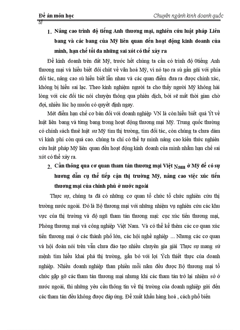 image for page Tìm hiểu thị trường Mỹ và một số gợi ý đối với các doanh nghiệp xuất khẩu của Việt Nam