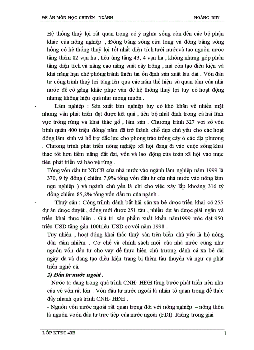 image for page Đầu tư phát triển cho sự chuyển dịch cơ cấu kinh tế nông nghiệp Việt Nam