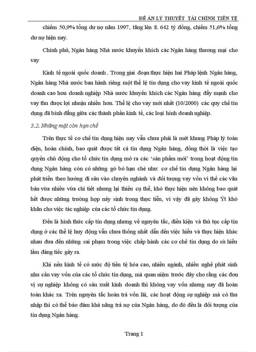 image for page Thực trạng và giải pháp nâng cao hiệu quả hoạt động tín dụng của ngân hàng thương mại đối với các doanh nghiệp ngoài quốc doanh