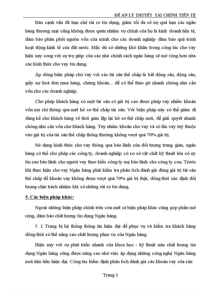 image for page Thực trạng và giải pháp nâng cao hiệu quả hoạt động tín dụng của ngân hàng thương mại đối với các doanh nghiệp ngoài quốc doanh