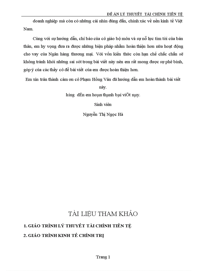 image for page Thực trạng và giải pháp nâng cao hiệu quả hoạt động tín dụng của ngân hàng thương mại đối với các doanh nghiệp ngoài quốc doanh