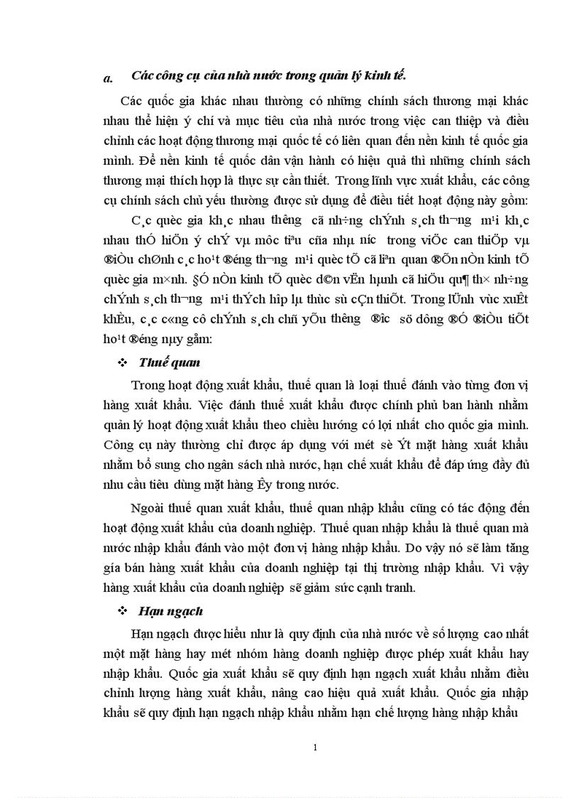 image for page Một số giải pháp chủ yếu nhằm thúc đẩy xuất khẩu hàng nông sản của công ty VILEXIM