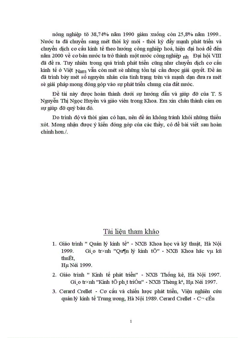 image for page Chuyển dịch cơ cấu kinh tế ngành trong quá trình phát triển ở Việt Nam 1